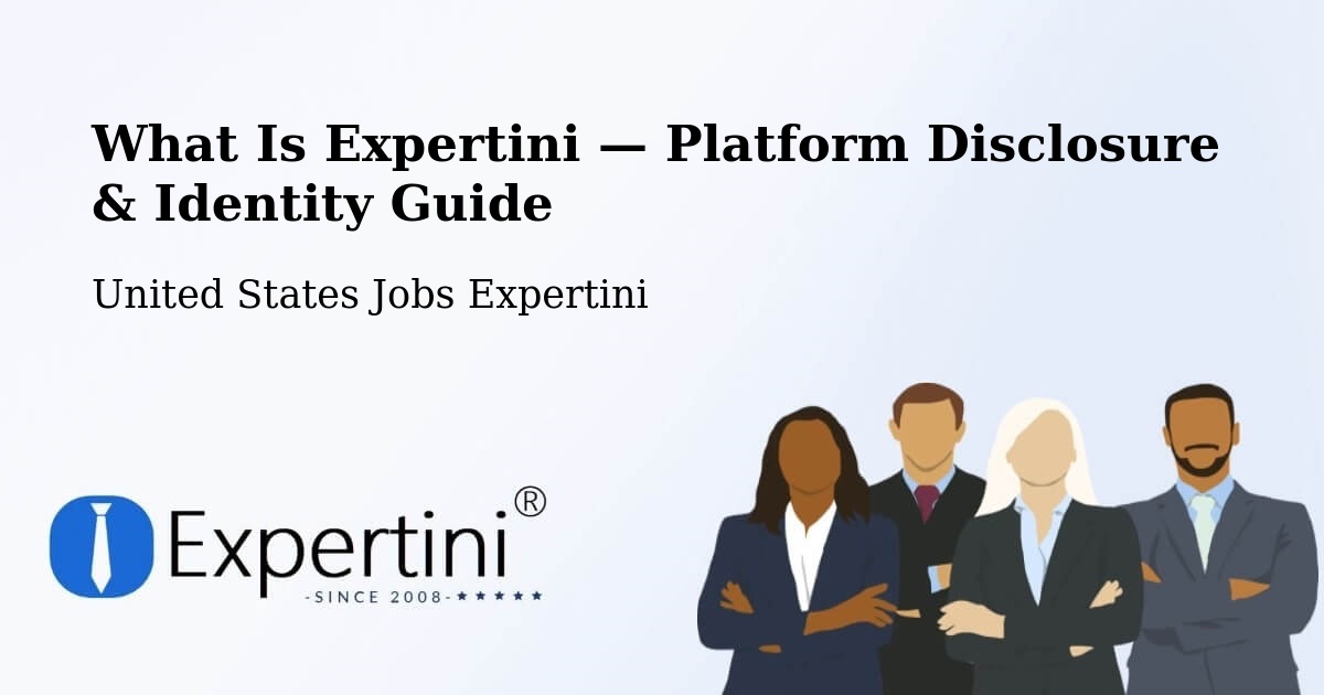 What Is Expertini — Platform Disclosure & Identity Guide – Pine Crest